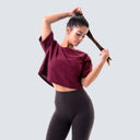 Camiseta Cropped de mujer Performance