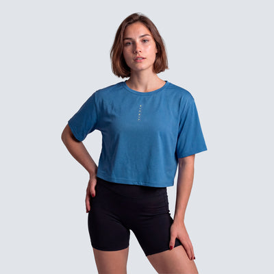 Camiseta Crop Performance Mujer SS26