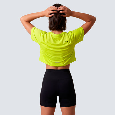 Camiseta Crop Performance Mujer SS26