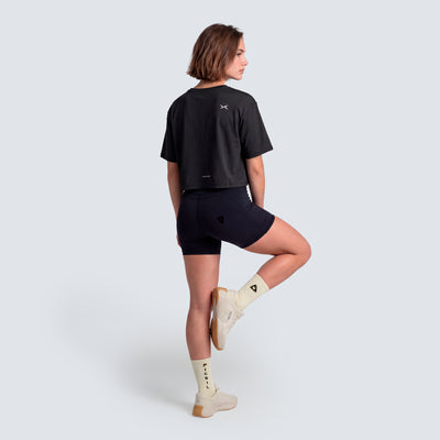 Camiseta Crop Performance Mujer SS26