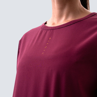 Camiseta Cropped de mujer Performance