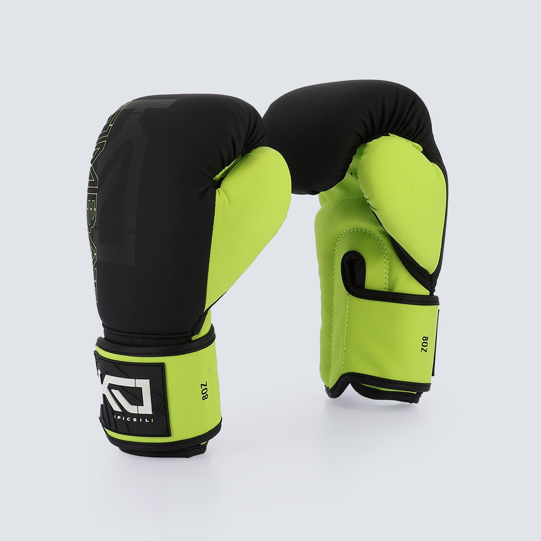 Guantes de boxeo Kyros Grom KOMBAT para iniciación y niños