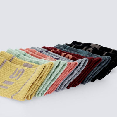 Pack 7 Muñequeras Deportivas Largas