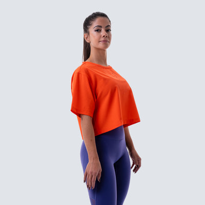 Camiseta Cropped de mujer Performance