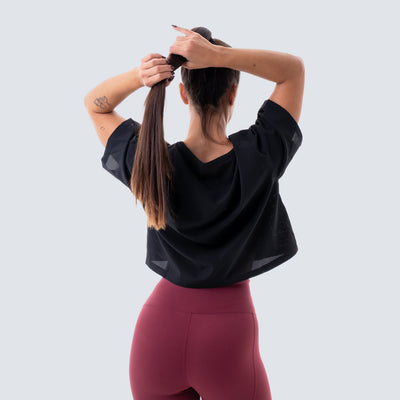 Camiseta Cropped de mujer Performance