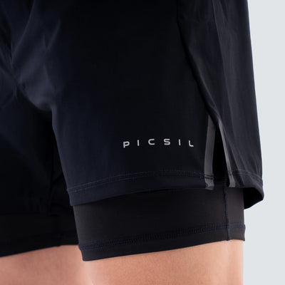 Shorts 2 en 1 Hombre Performance AW25