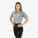 Pack 3 Camisetas Premium Crop Manga Corta Mujer