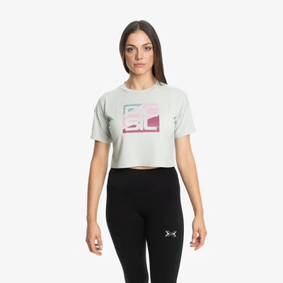 Pack 3 Camisetas Premium Crop Manga Corta Mujer