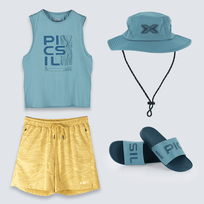 Pack playa total look